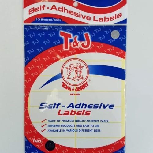 

Label Putih Tom & Jerry No 104 (1 pak / 25 pcs)