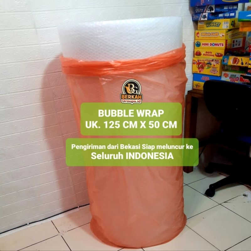 

BUBBLE WRAP TMS 125 CM x 50 CM SUPER PREMIUM TERMURAH = Khusus Ecer Harga per 125 CM x 50 CM