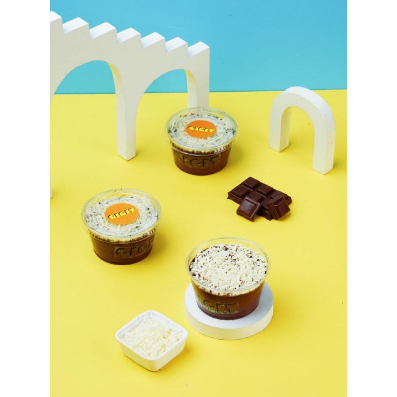 

Choco and cheese pudding (200ml)