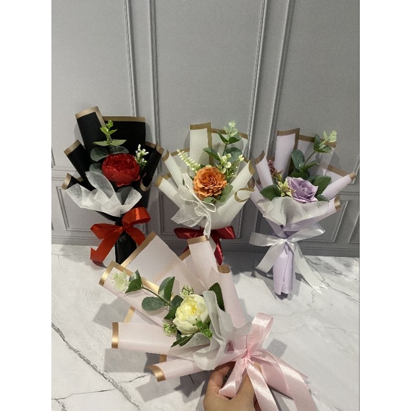 Buket Bunga Mini Buket Bunga Artificial Buket Bunga Murah Bunga Palsu buket bunga murah