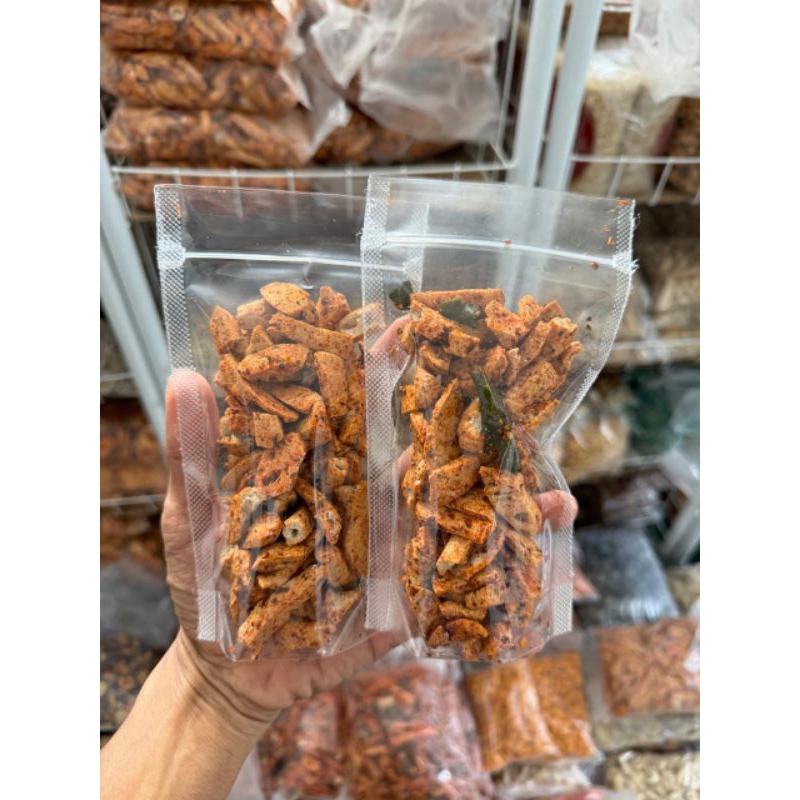 

Basreng Stik Super Pedas Jeruk Purut Varian 100gram