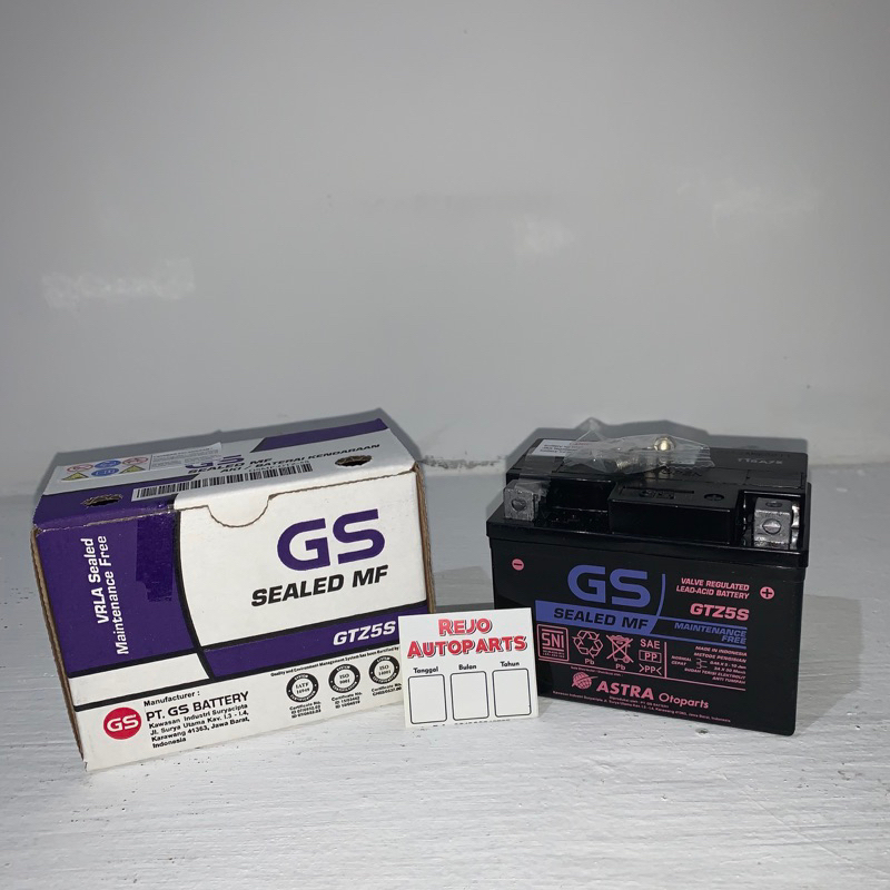Aki Motor GS GTZ5S original