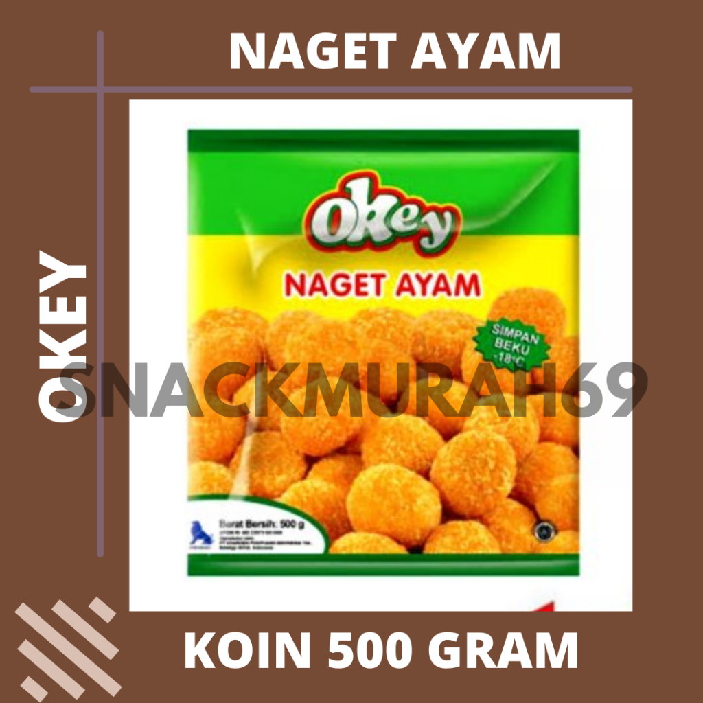 

Okey Nugget Ayam Koin 500 gram Termurah