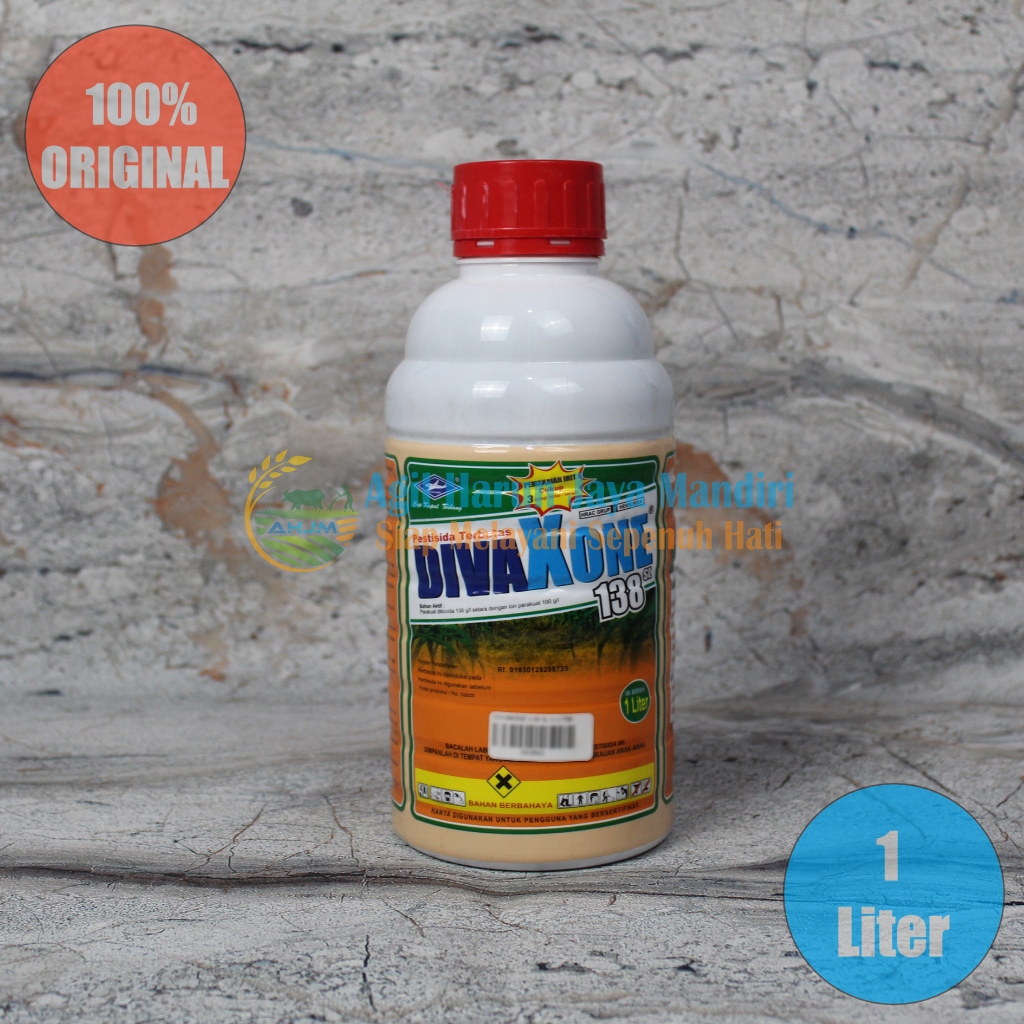HERBISIDA DIVAXONE 138 SL 1 LITER HEBISIDA KONTAK PEMBASMI RUMPUT DAN GULMA