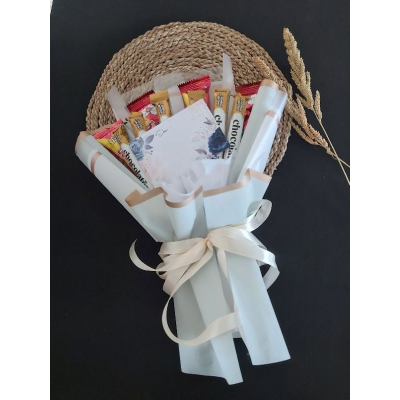 

Buket Snack Untuk hadiah Ultah/Skripsi/Sempro