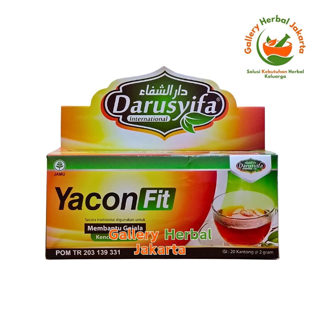 

Teh Celup Herbal Daun Yakon Yakonfit Darusyifa