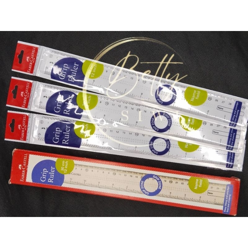 

Penggaris Faber Castell ukuran 30cm
