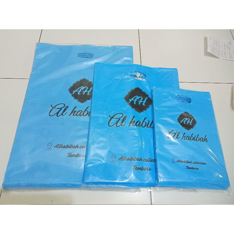 

1pak Plastik sablon/plastik plong/plastik olshop