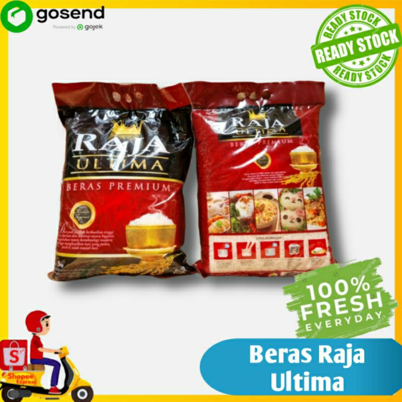 

Beras Raja Ultima 5 kg - Sayur Segar - Tukang sayur Palembang