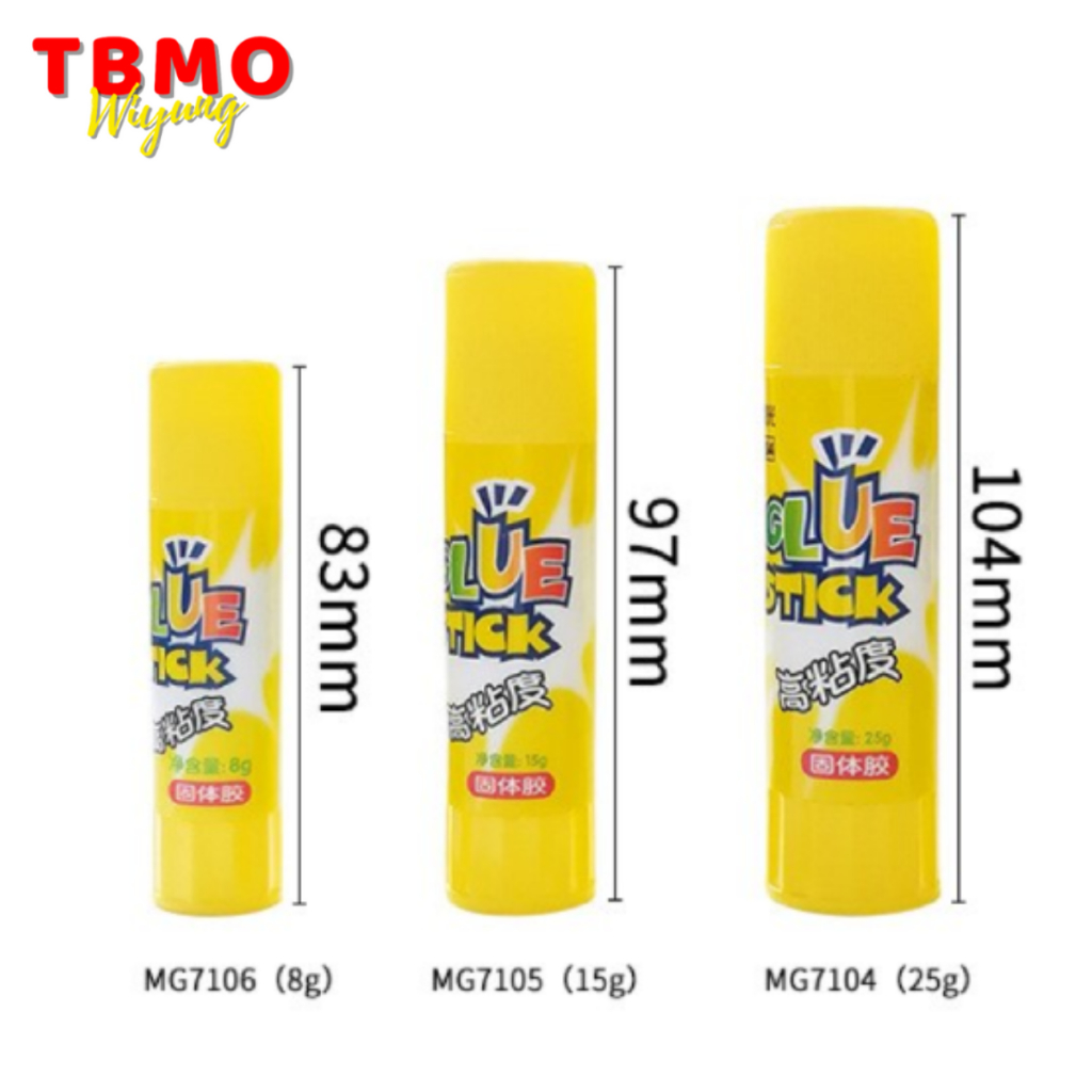 

TBMO M&G Super Strong Glue Stick 8gr 15gr 25gr - Pcs