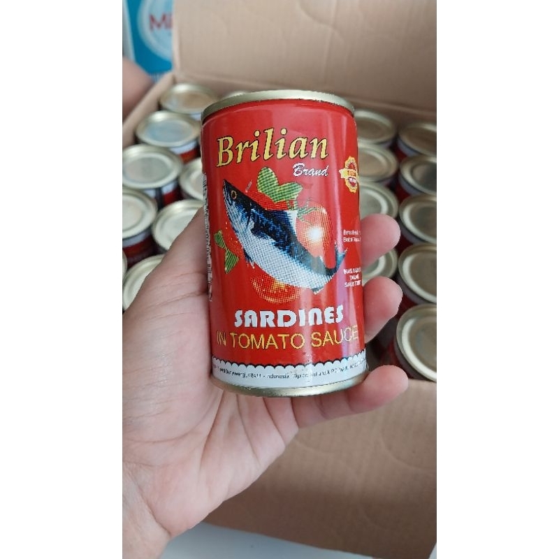 

Sarden Brilian tomato sauce dengan rasa mantap. expired aman 2027