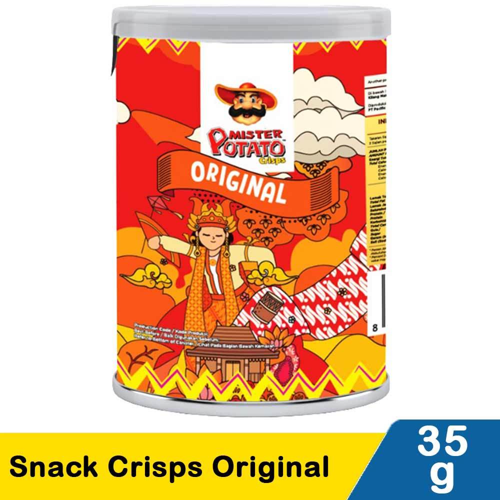 

Mister Potato Snack Crisps Original 35 Gr