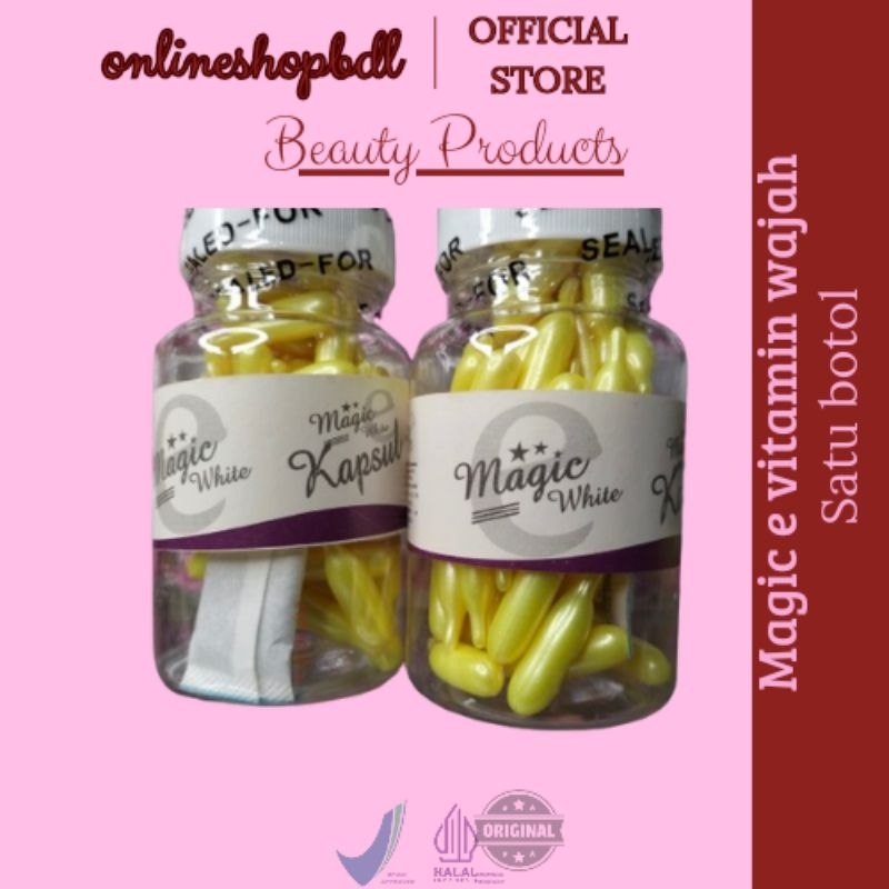 VITAMIN MAGIC turbo cream isi 60butir satu botol nya