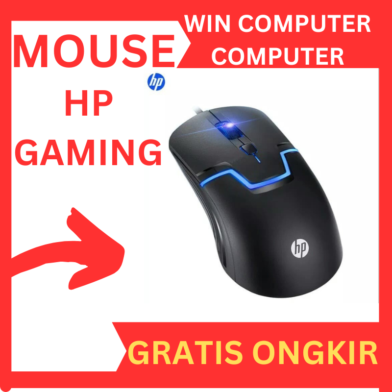 Mouse kabel / mouse HP M100/ mouse gaming bagus/ mouse gaming hp /mouse gaming kabel/mouse wired gam