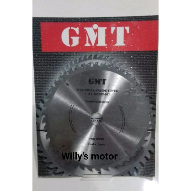 Mata Gergaji Circle GMT 7"x40 T / Mata Gmt