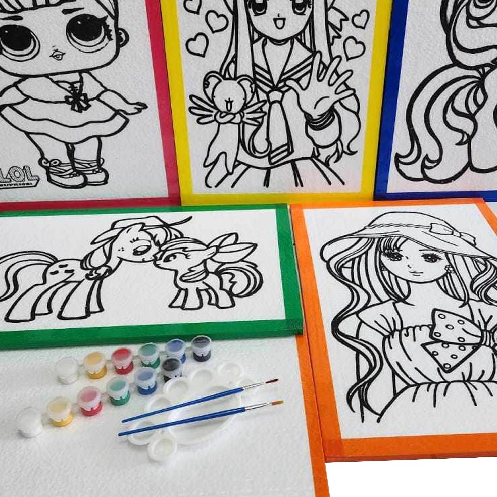 

ART E6J9 Paket Lukis Styrofoam