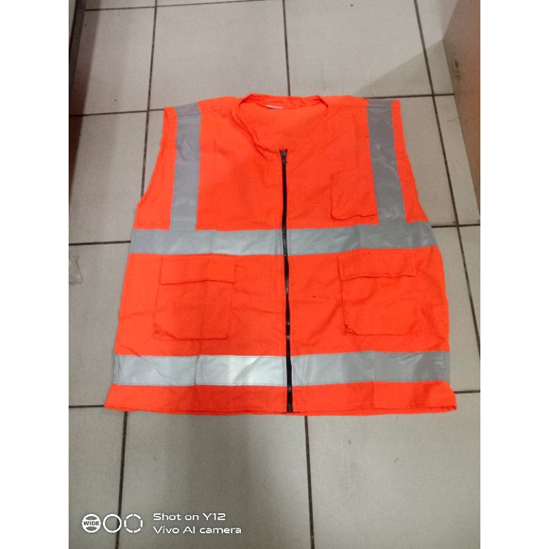 Rompi safety drill/rompi proyek bahan american drill