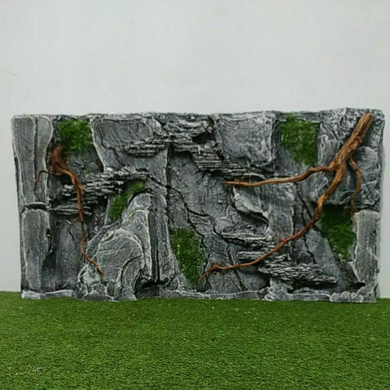 background 3D aquarium