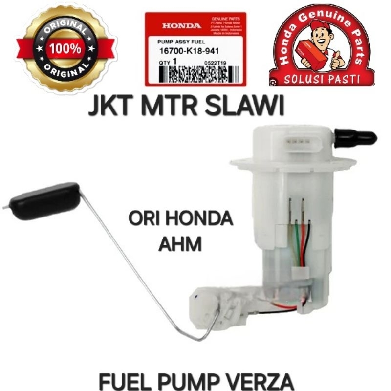 16700 K18 941 Fuel pump fuel unit cb verza 150 asli honda ori honda ahm