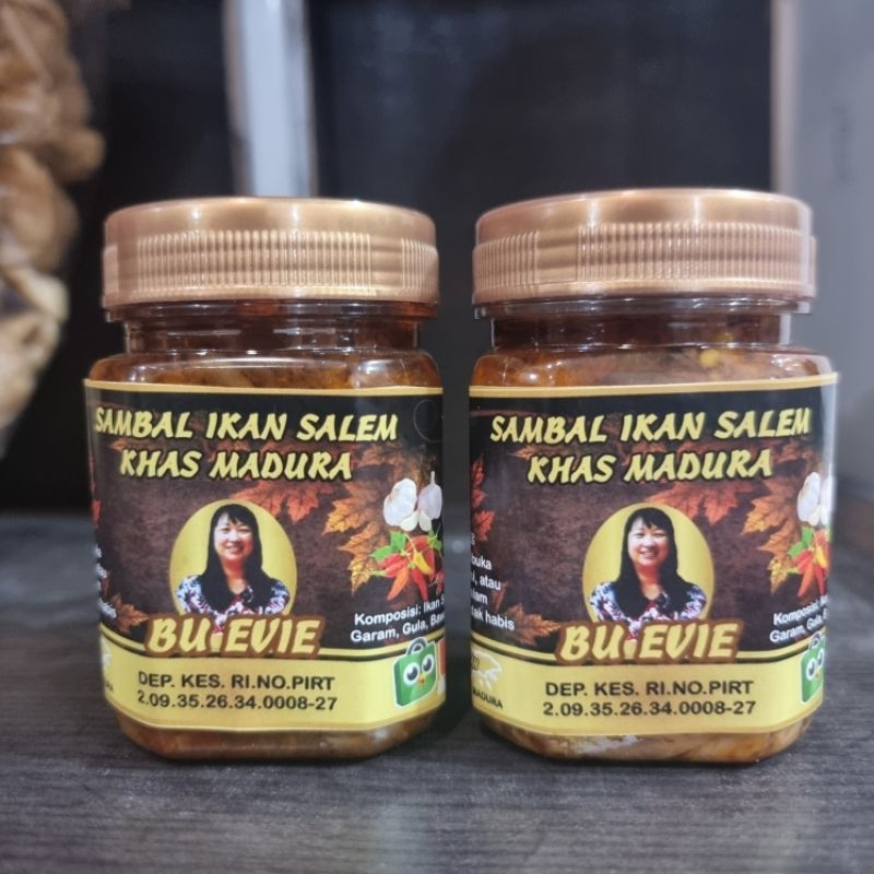 

Sambal ikan salem bu evie 150gr