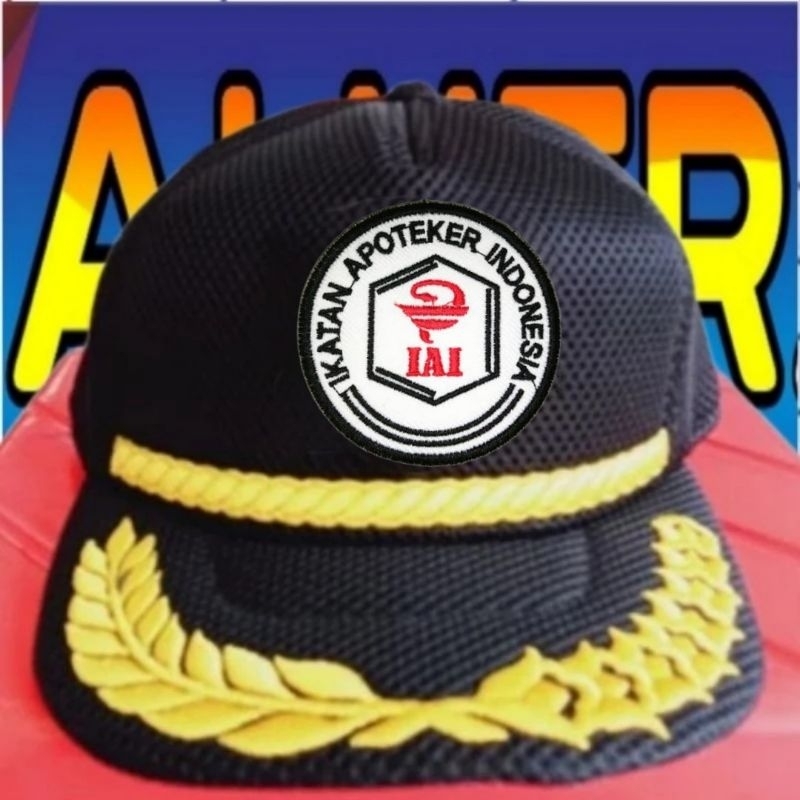 topi apoteker topi jaring apoteker topi kerja apoteker topi Pdh apoteker topi Pdl apoteker topi IAI 
