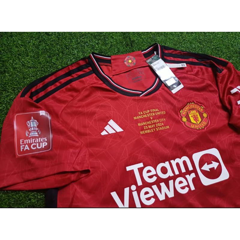 MU HOME 23/24 EDISI FINAL FA CUP 2024 // Baju Bola Import Terbaru