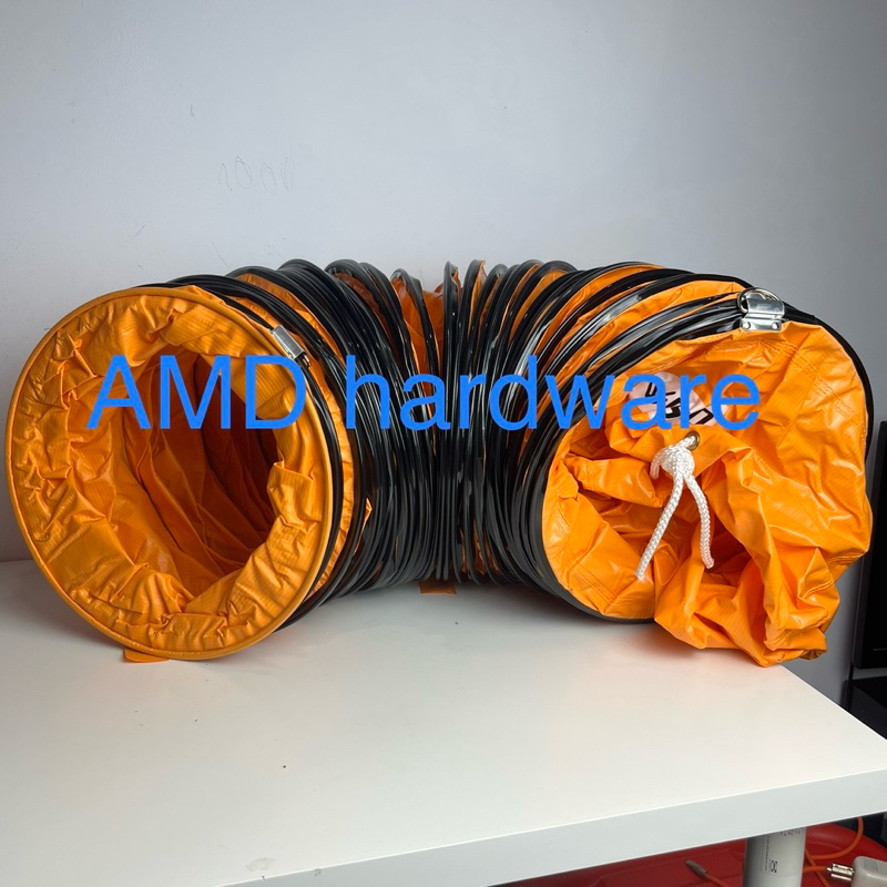 SELANG BLOWER 18 inch X 5 Meter Kipas Angin Flexible Duct Portable Ventilator 18inci X 5Meter Fleksi