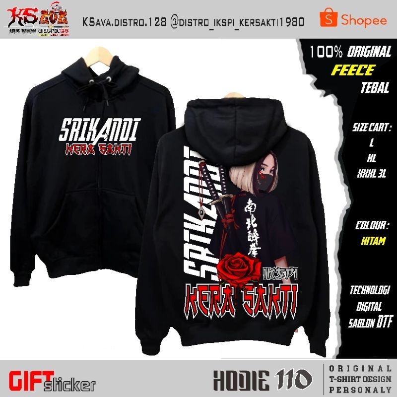 JAKET Hodie IKSPI 110 SRIKANDI IKSPI  (Wajib KTA/Chat Toko)