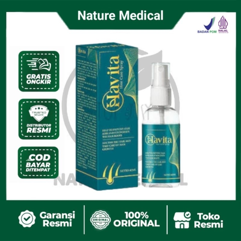 Havita Hair Serum Vitamin Penumbuh Penyubur Rambut / Atasi Rambut Rontok