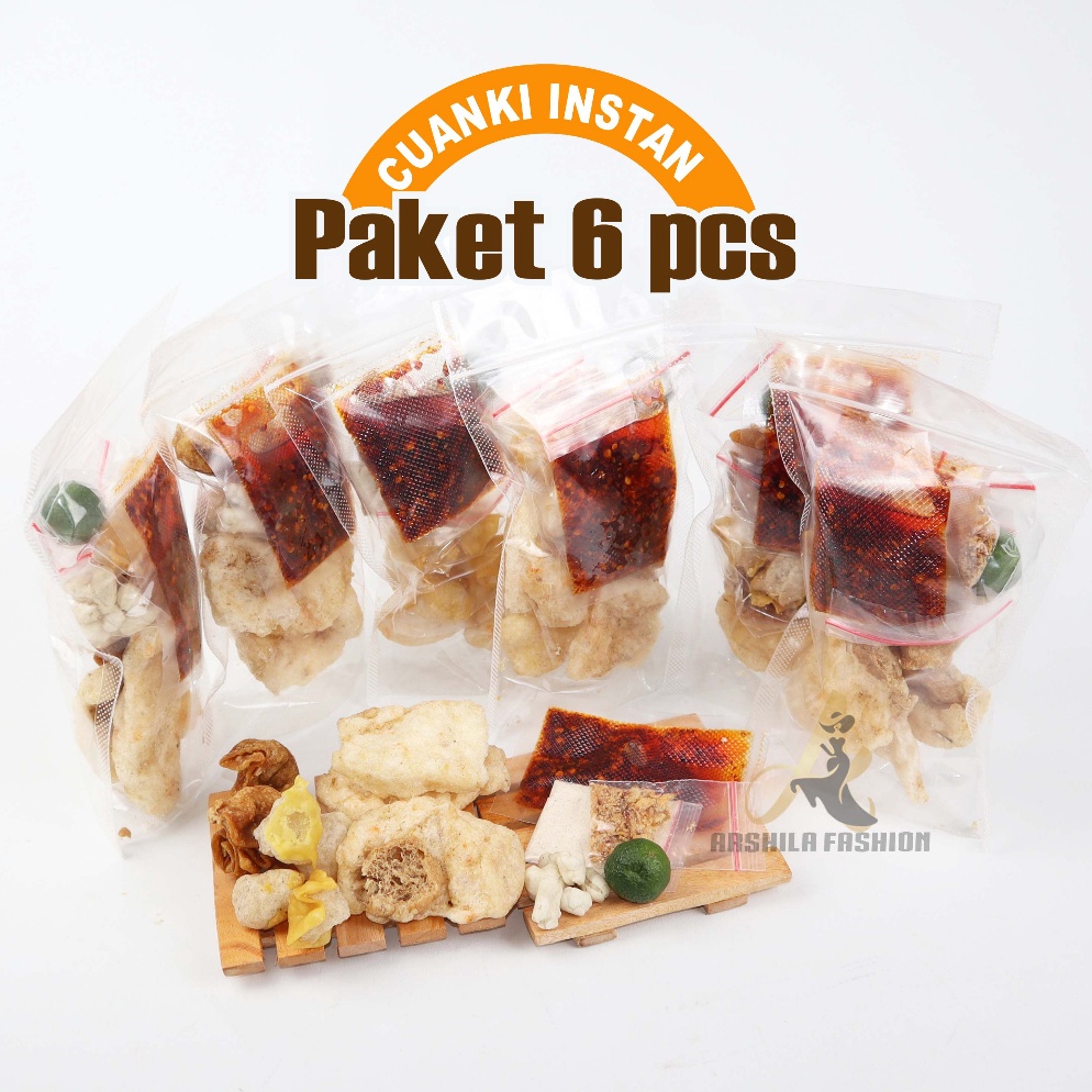 

MURAH Cuanki Instan Paket Hemat 6 Pcs Nyaman