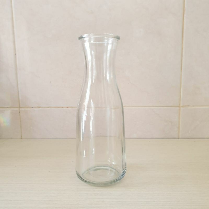 Vas bunga kaca aesthetic / vas kaca / pitcher kaca / water jug kaca
