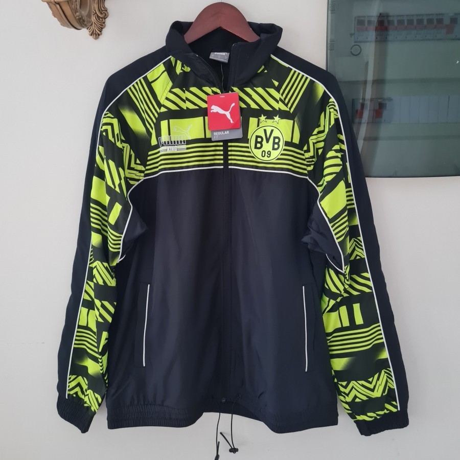 Jaket Tracktop Dortmund Ftbl Heritage Track Jacket Original 100% BNWT