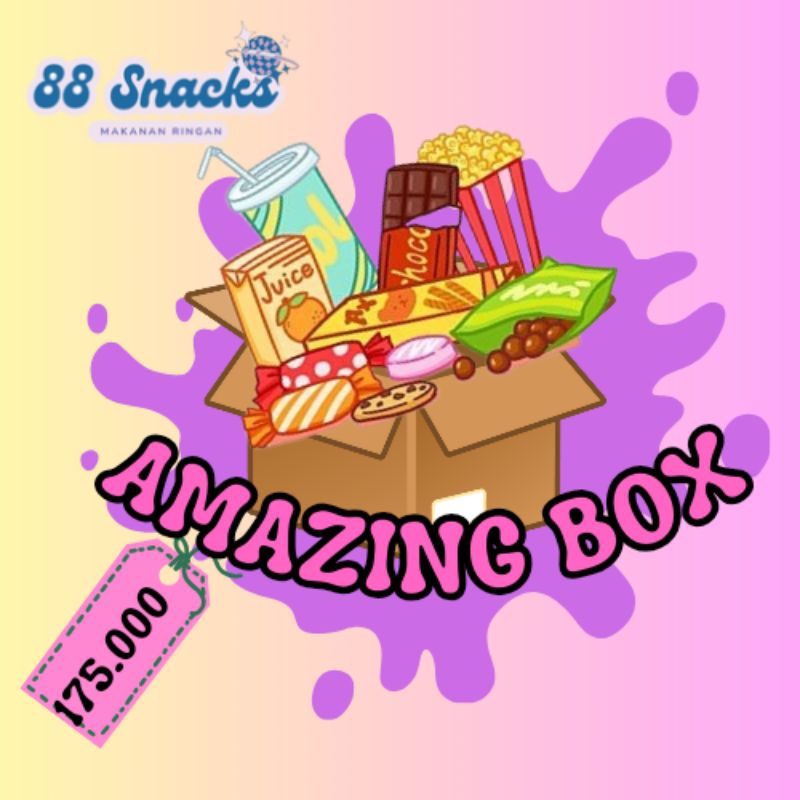 

Snack By Request Amazing Box Budget 175K (3kg)