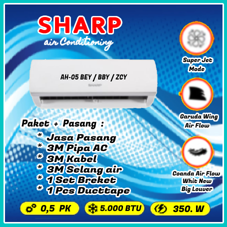 AC SHARP 1/2 PK (05BEY)