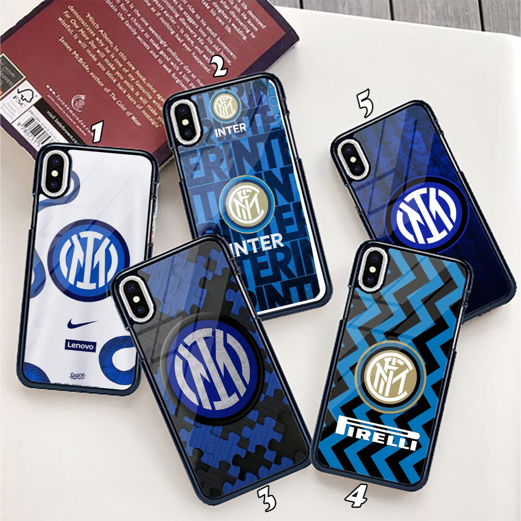 Case Motif INTER MILAN  Hardcase 2D Glossy ready for all type hp...