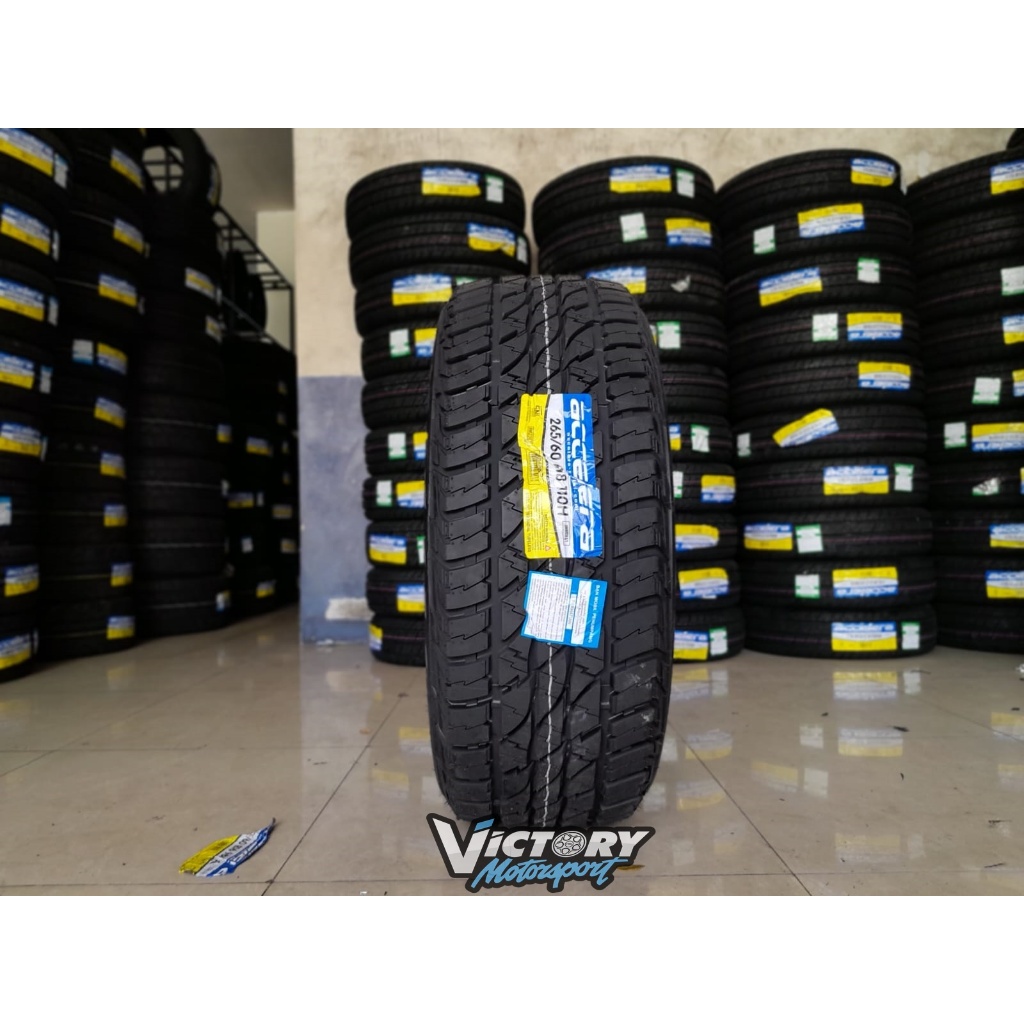 Ban Semi Offroad Pajero Fortuner Triton 265 60 R18 Accelera Omikron At