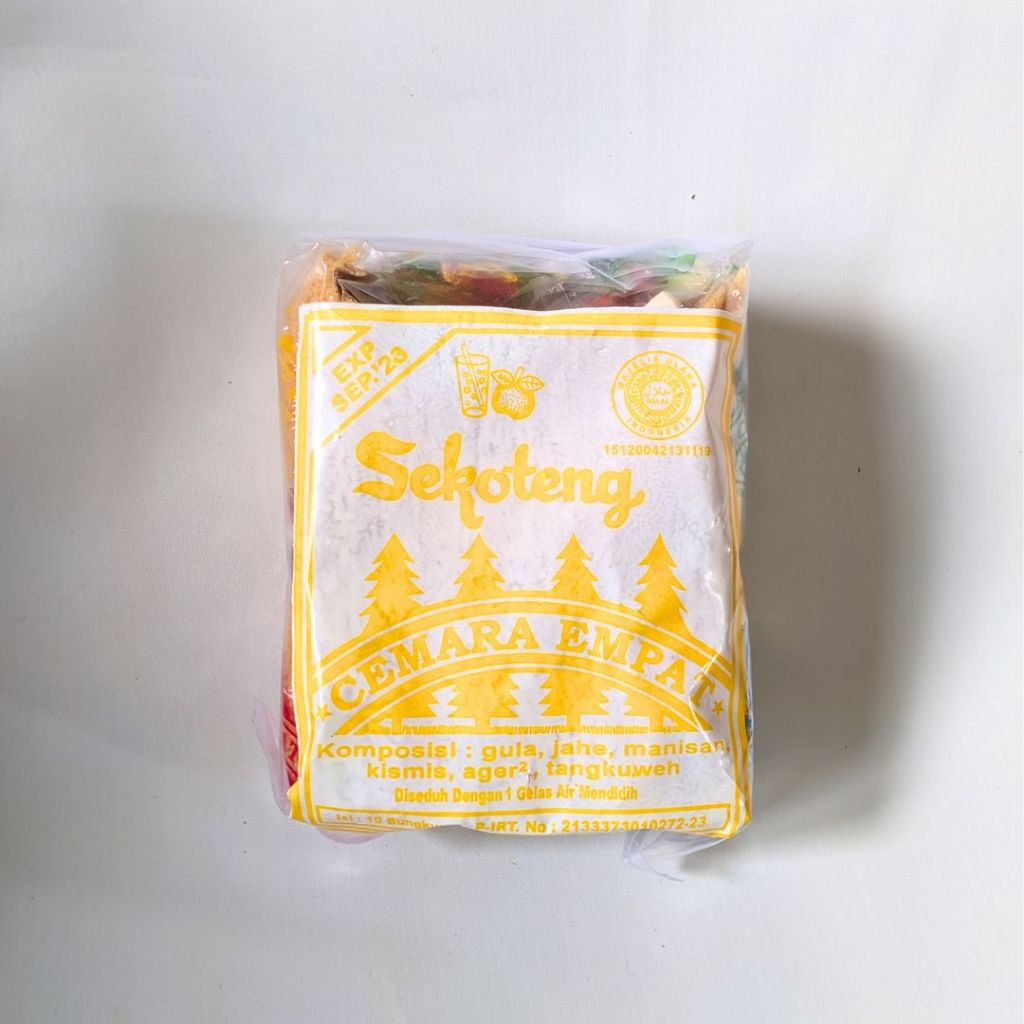 

Sekoteng Instant Cemara Empat