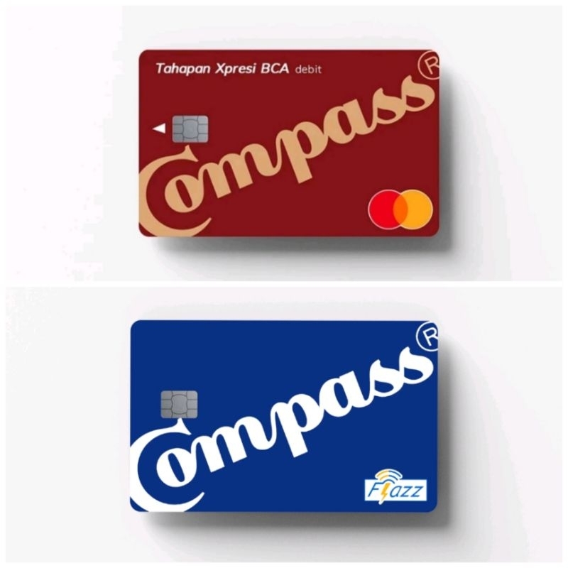 

Garskin / Sticker ATM / Skin ATM / Debit / Credit / Emoney / Flazz - Compass