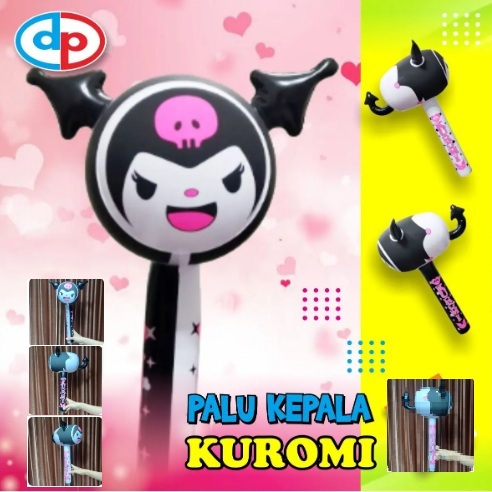 

12biji Mainan Tiup PALU Kuromi 45cm