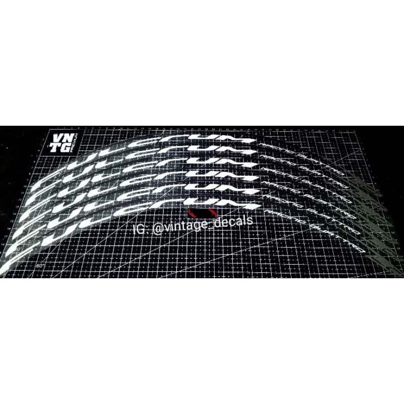 sticker decals replacement FULCRUM racing quattro LG