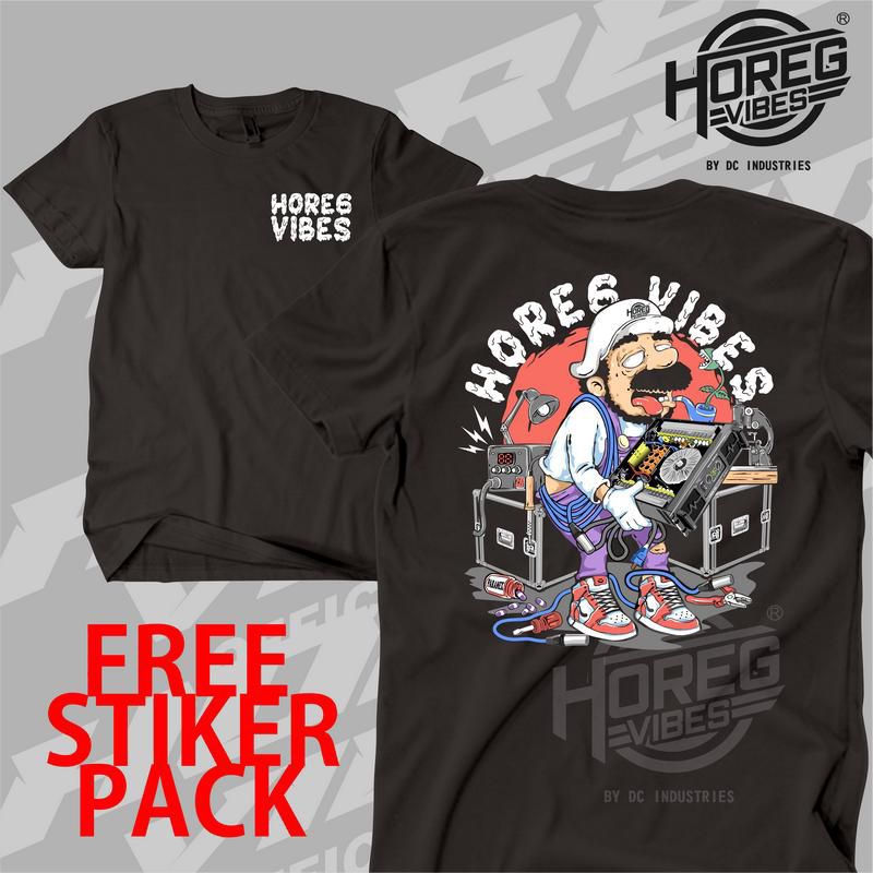 Kaos  Horeg Vibes V2 / Baju Distro Horeg Vibes / Atasan pria wanita