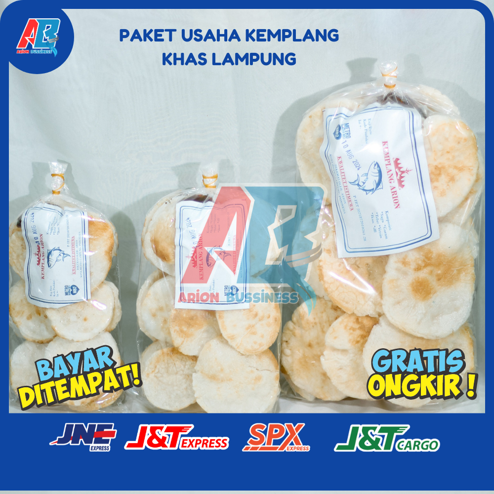 

Kemplang Panggang Ikan Tenggiri Khas Lampung - 300gram (Jumbo)