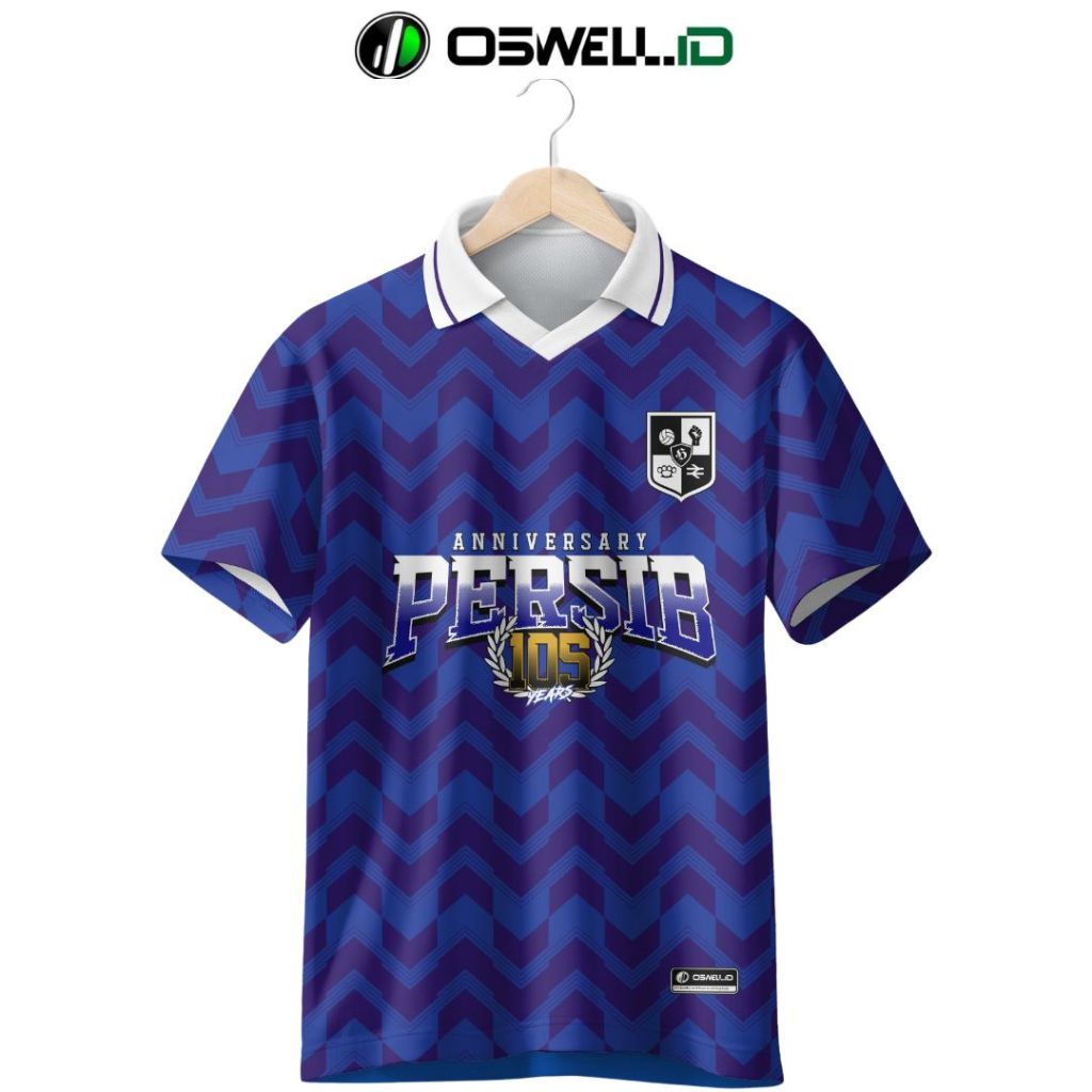 BAJU JERSEY PERSIB ANNIVERSARY 105 | JERSEY BAND | JERSEY VINTAGE | JERSEY CASUAL