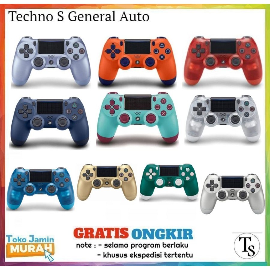 Controller PS Stik Stick Controller LED for PS4 Gamepad Android PS 4 for PS4 Laptop PC Android Ipad