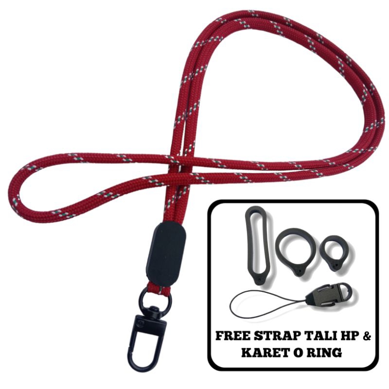 

ID LANYARD MOTIP POLOS TALI GANTUNGAN LEHER BY LOGSTOR