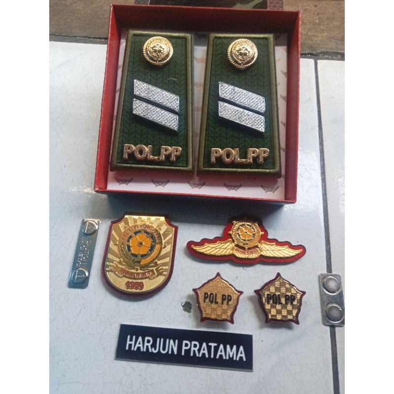 1SET ATRIBUT PDH POL PP SATPOL PP GOL 2B