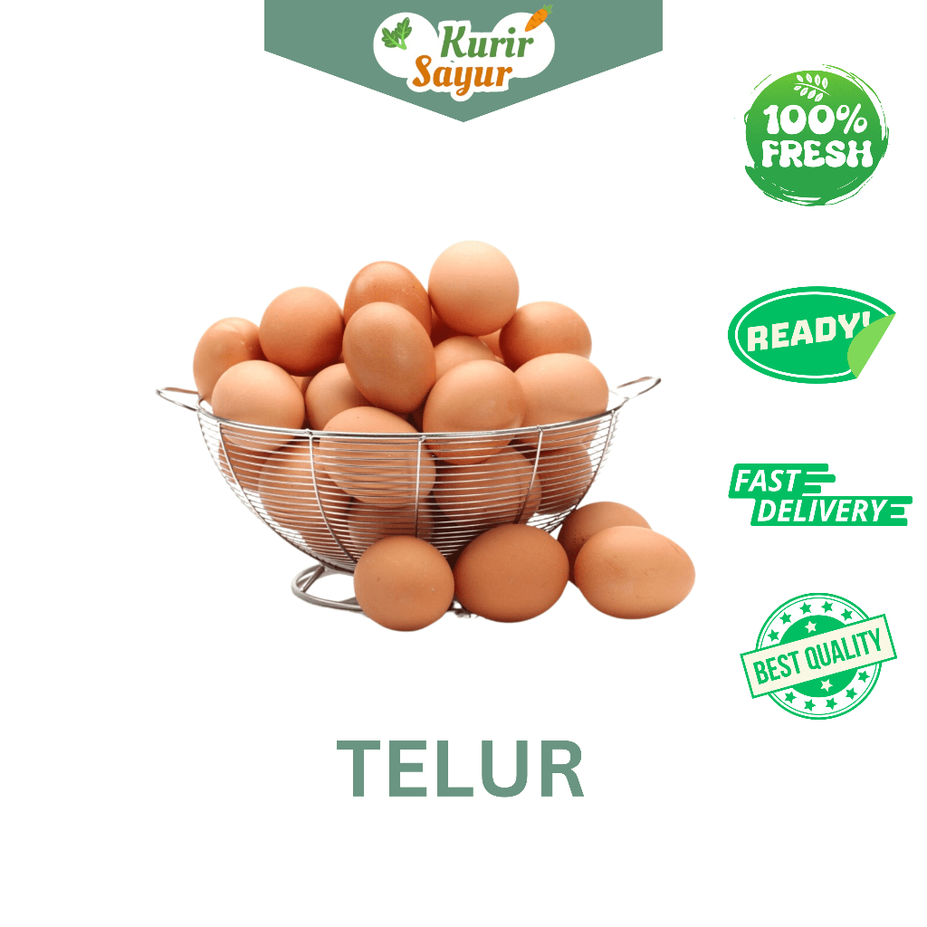 

KURIR SAYUR - TELUR AYAM NEGRI 500 GR