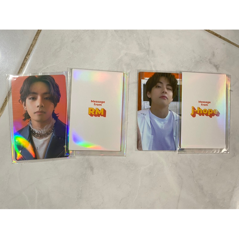 photocard bts taehyung butter cream dan pob taehyung butter