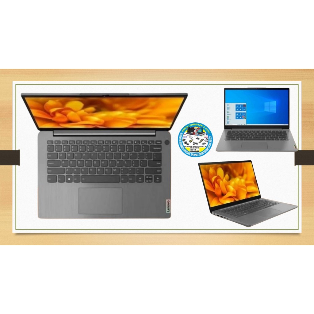 LAPTOP LENOVO IP SLIM 3 14ITL6 HYID Ci3 1115G4 RAM 8GB 256GB SSD M2 14'' FHD IPS WIN BAGUS MURAH