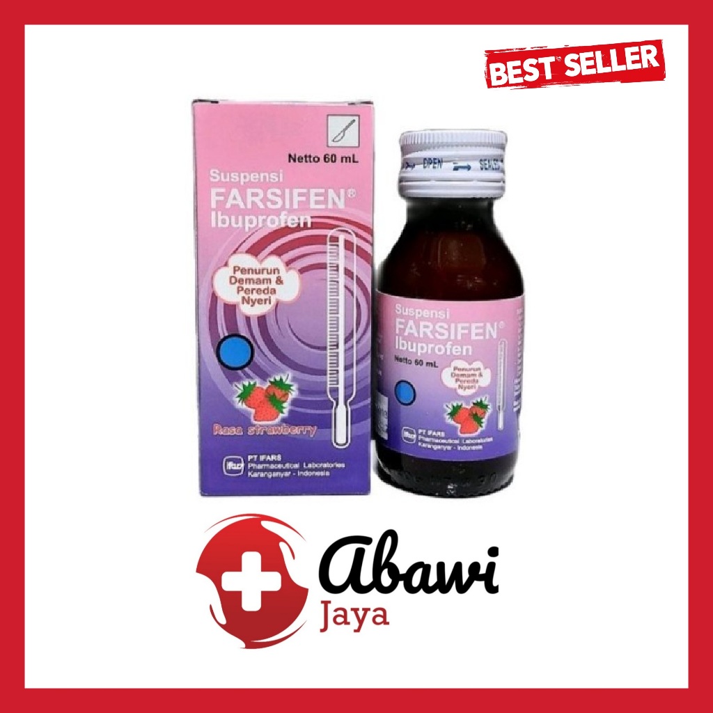 [AB] Farsifen Suspensi 60 ml - Sirup Ibuprofen Penurun Panas